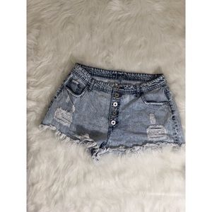Rue 21 distressed shorts